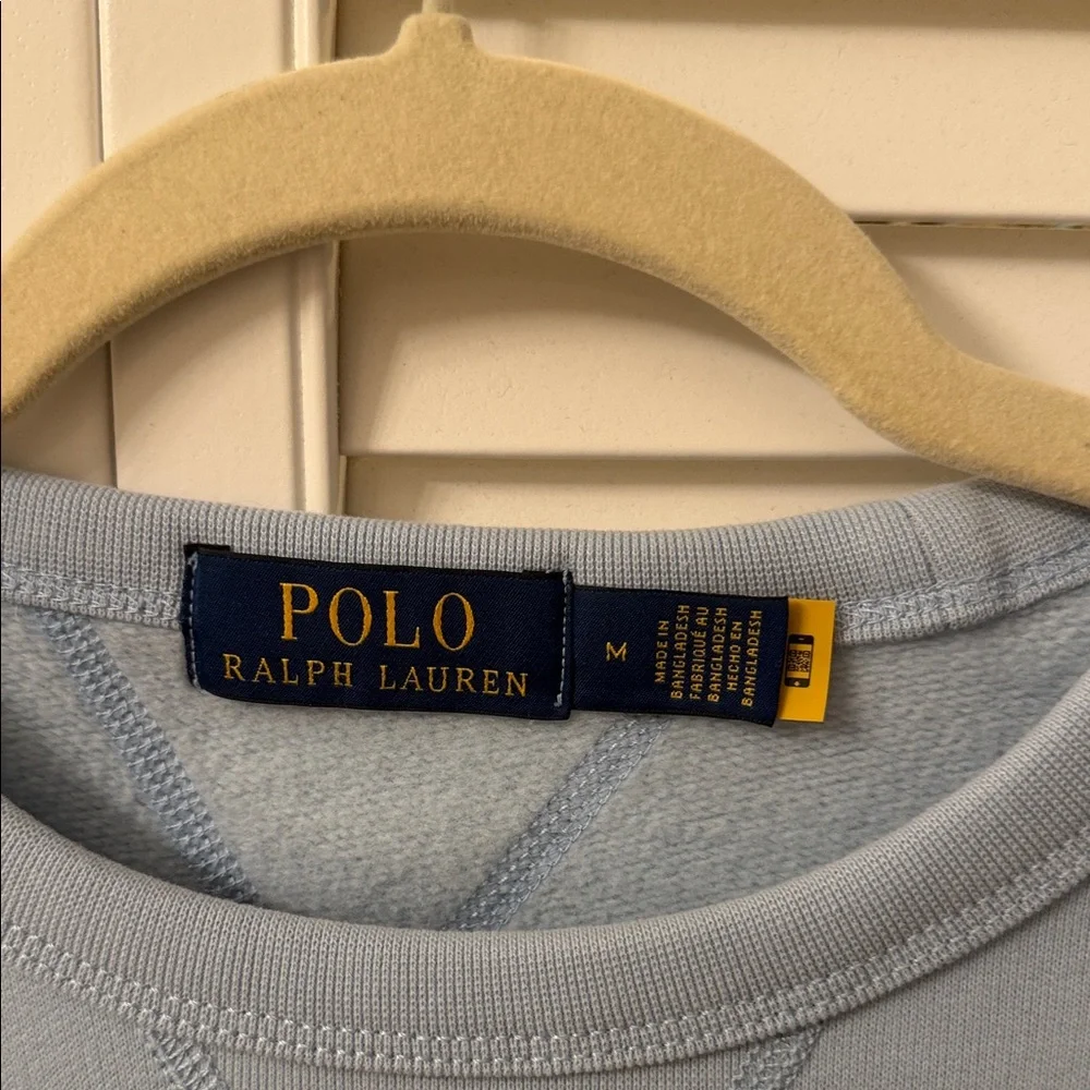 Polo by Ralph Lauren Light Blue Sweatshirt - Picture 3 of 3
